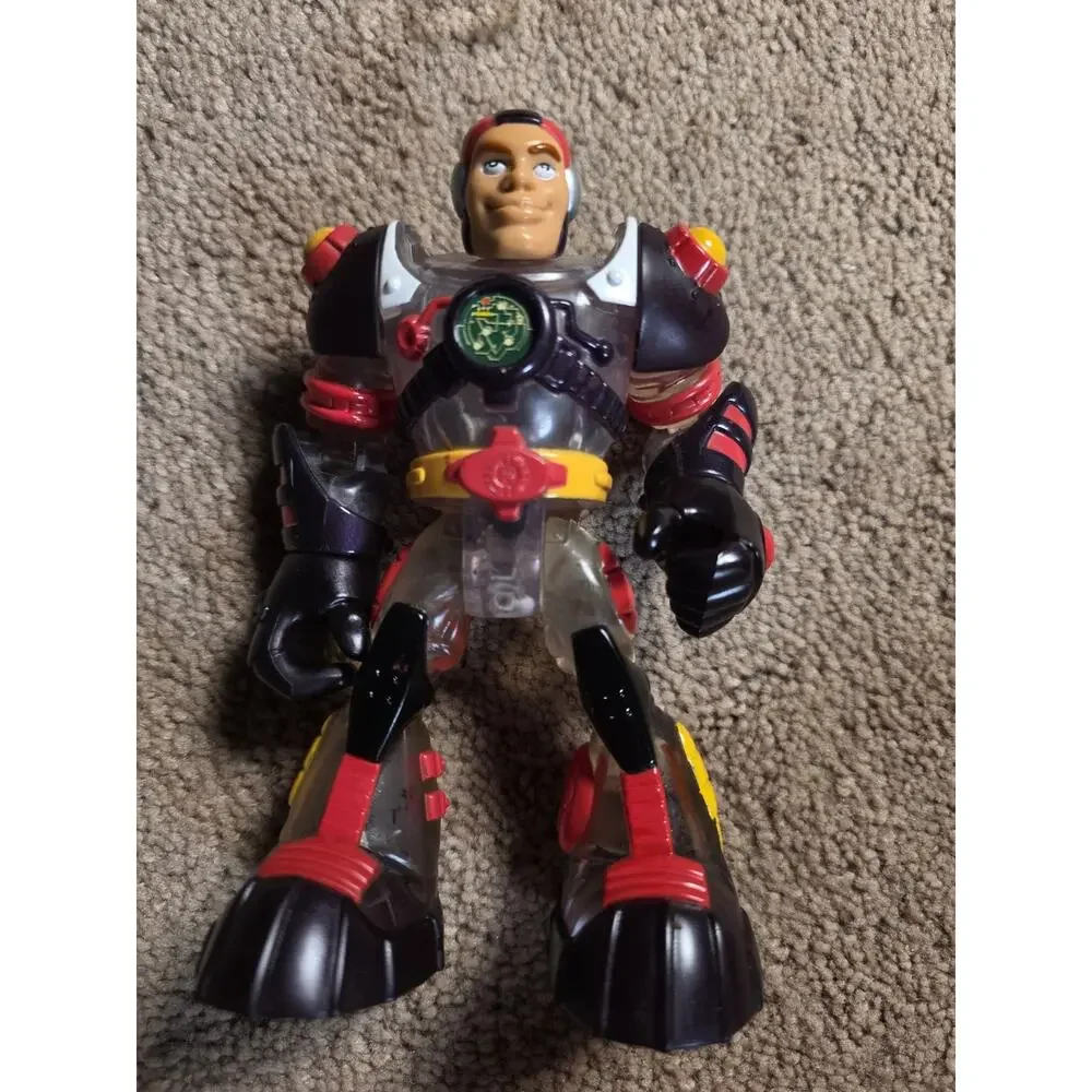 Fisher Price Rescue Heroes Roger Houston Voice Tech 78183 Figure Backpack